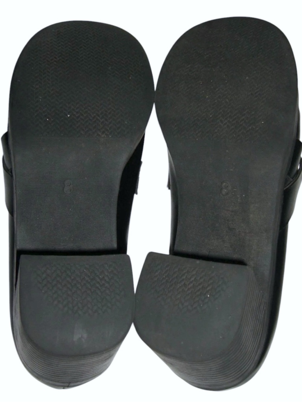 Mudd Loafers Vintage 90's Black Chunky Dark Academia Coquette Kawaii y2k Bratz 8 - Picture 15 of 16